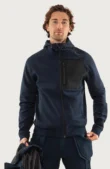 Sweatjack met capuchon 7831 GKI aanzicht 1