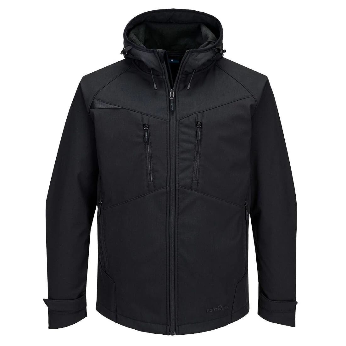 PORTWEST DX474 DX4 Softshell Jack (3L) Volledig Zwart
