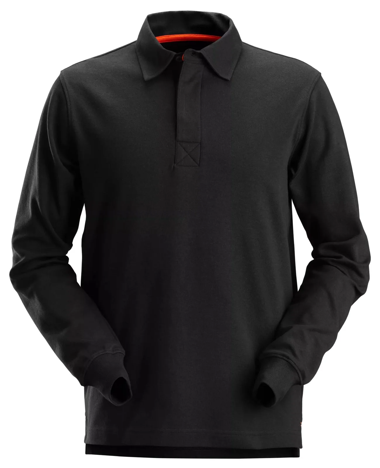 2612 Rugbyshirt Zwart