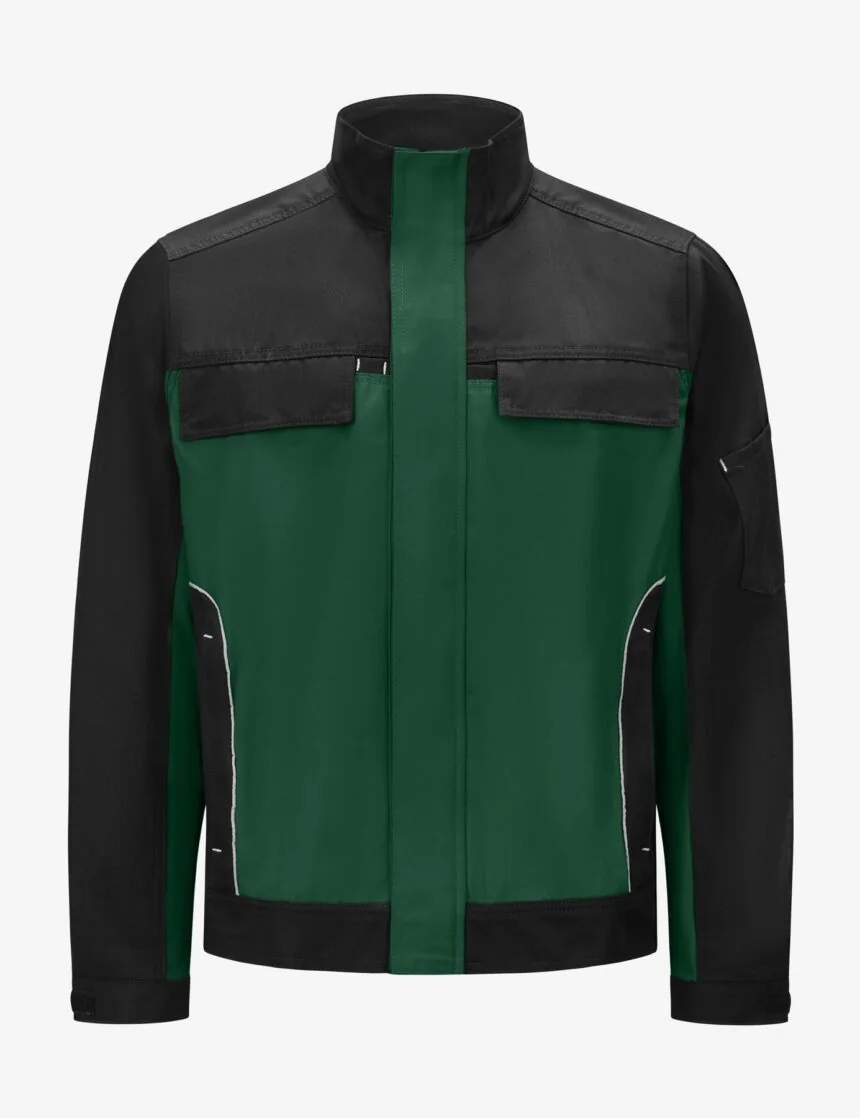 FHB ERNST 130730 werkjas Groen-zwart