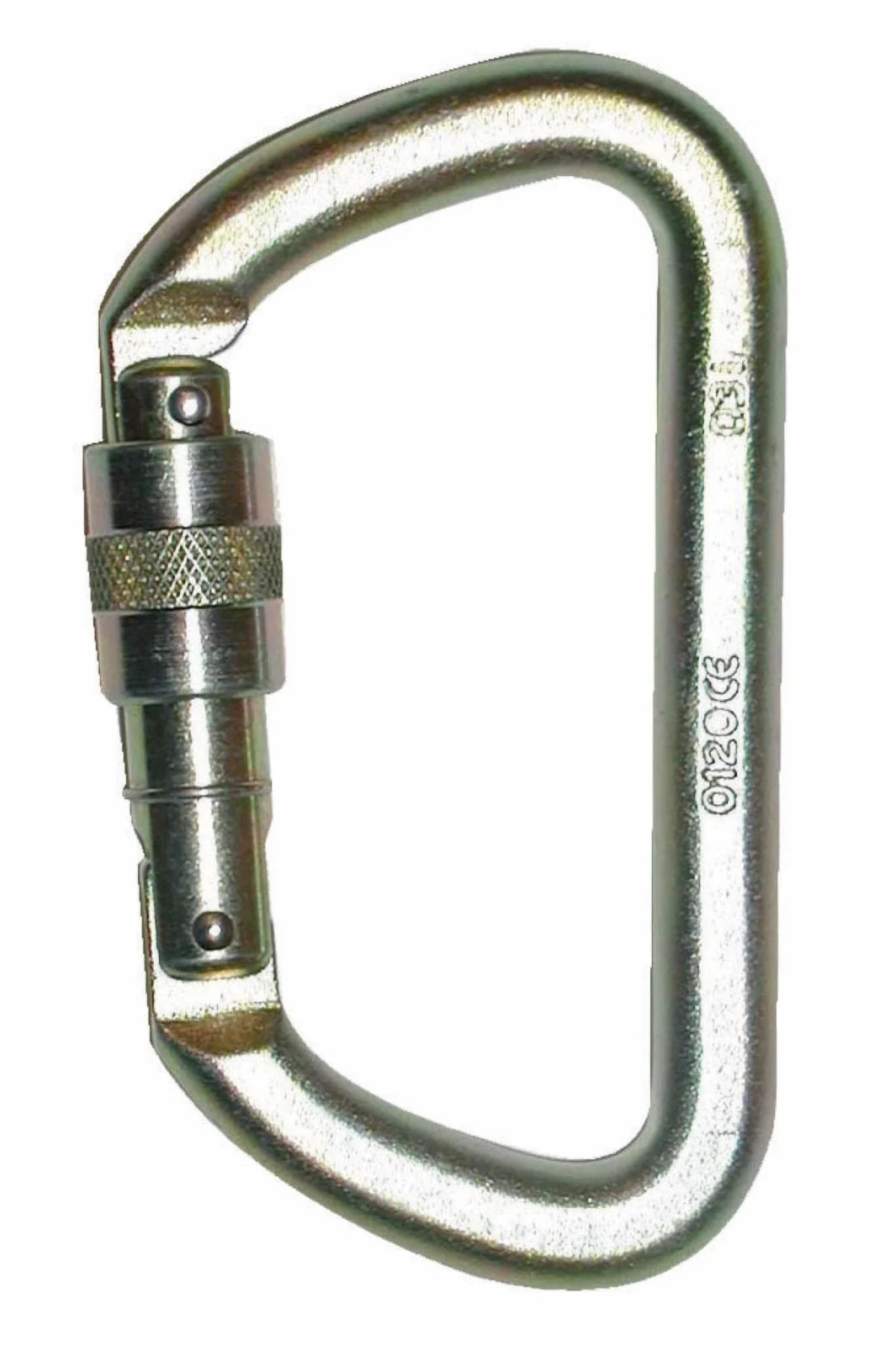 3M DBI-SALA KJ5107 karabijnhaak met schroefsluiting Staalgrijs