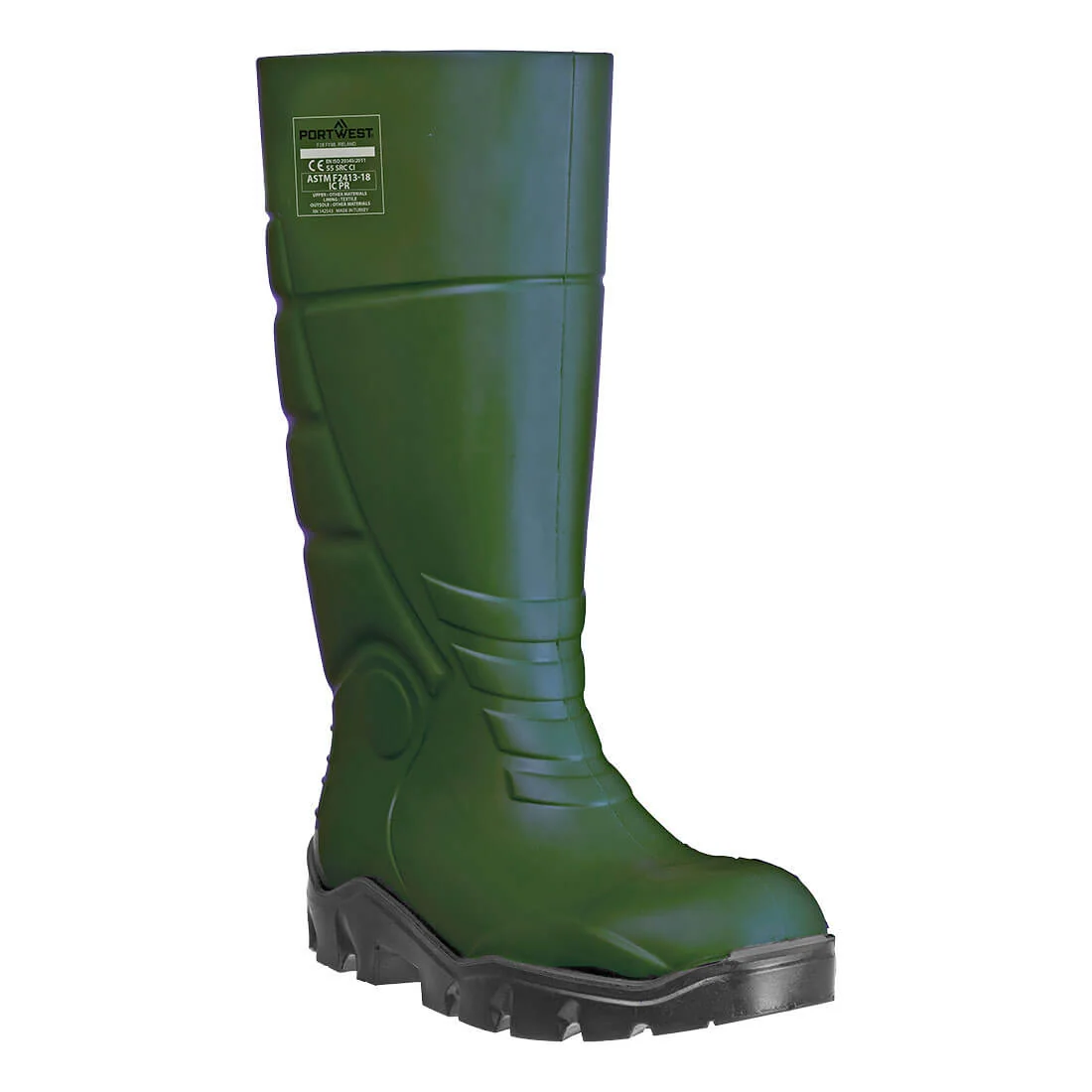 PORTWEST FD95 PU Veiligheidslaars S5 CI FO Groen