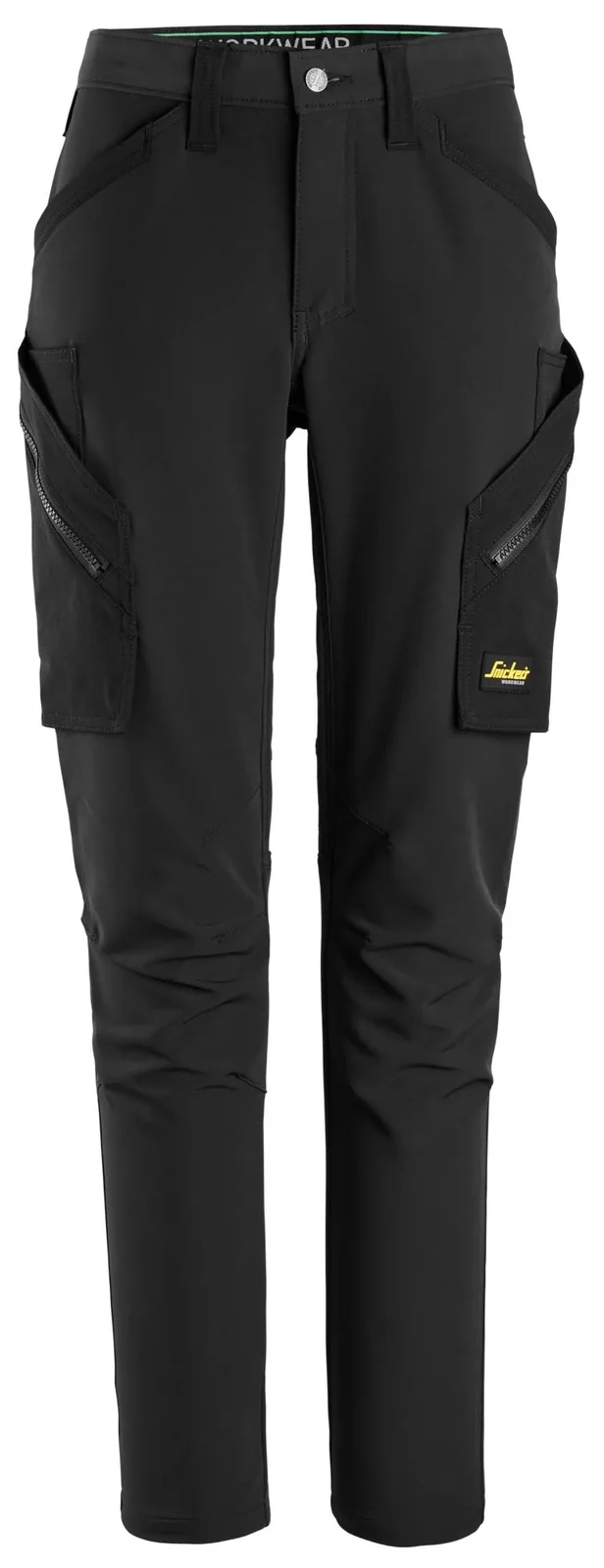 Snickers Workwear 6877 Zwart/Zwart aanzicht 1