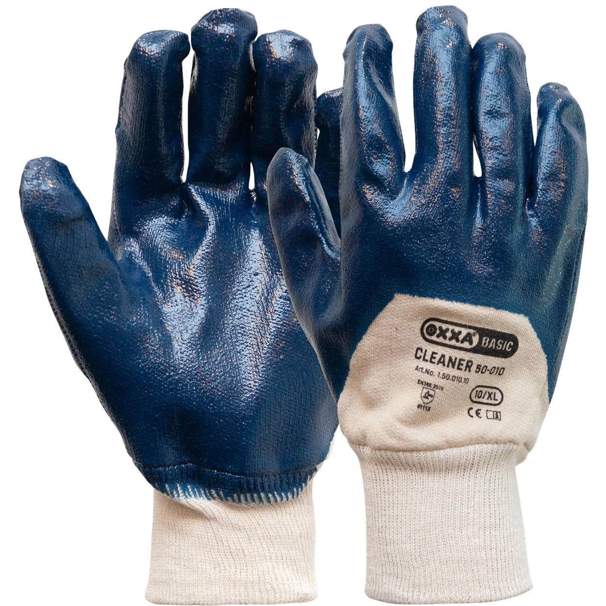 Cleaner 50-010 handschoen Blauw / Wit