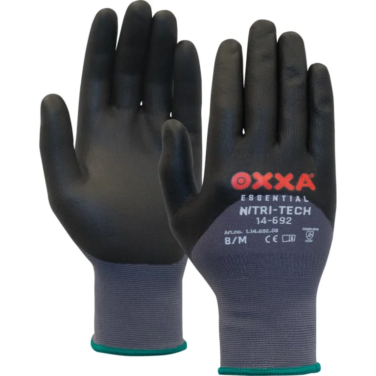 OXXA Nitri-Tech 14-692 handschoen Zwart / Grijs