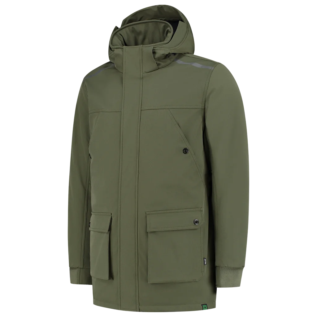 Tricorp 402713 Winter Softshell Parka Rewear Army