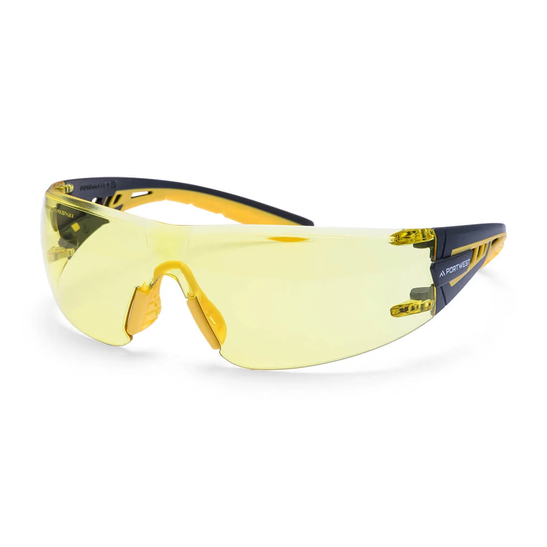 PORTWEST PS27 Tech Look Lite KN Veiligheidsbril Amber