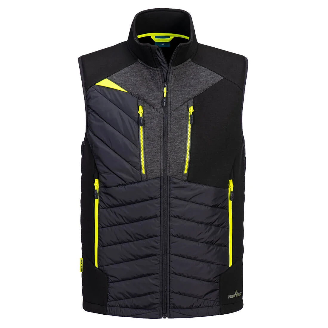 PORTWEST DX470 DX4 Hybrid Baffle vest Zwart