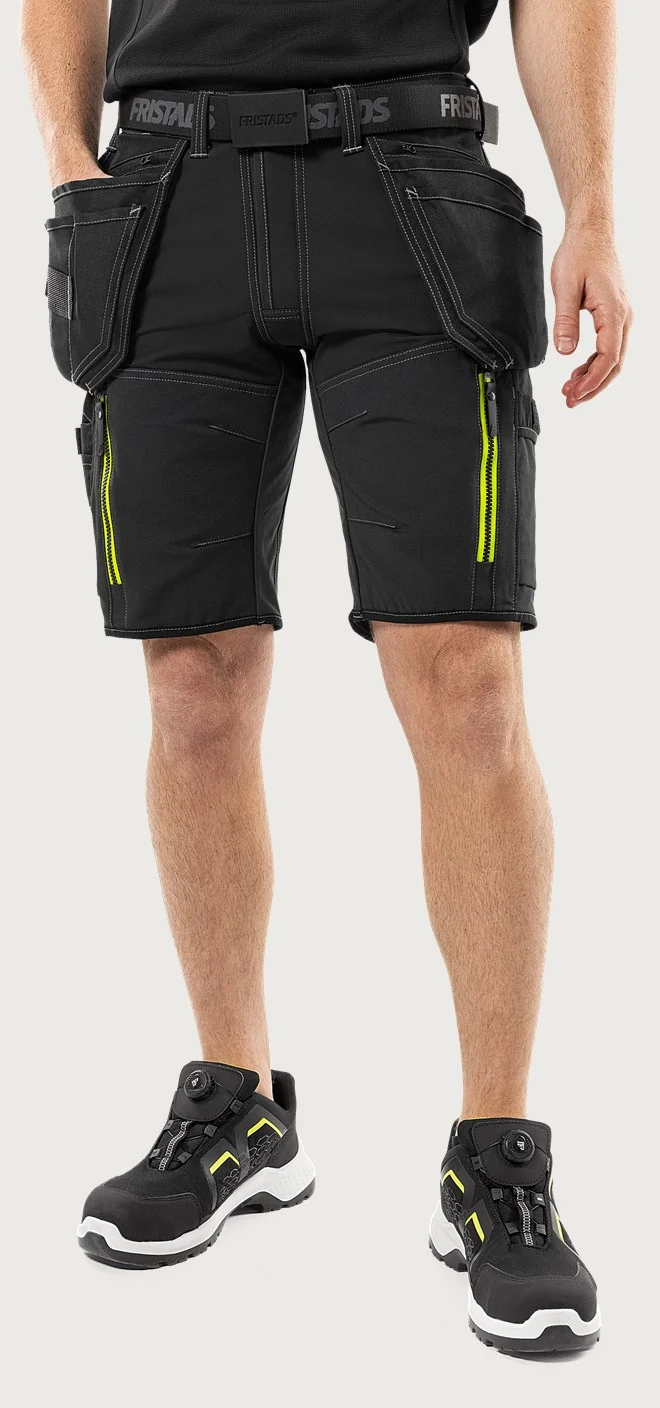 Fristads Korte broek stretch 2567 STP Zwart