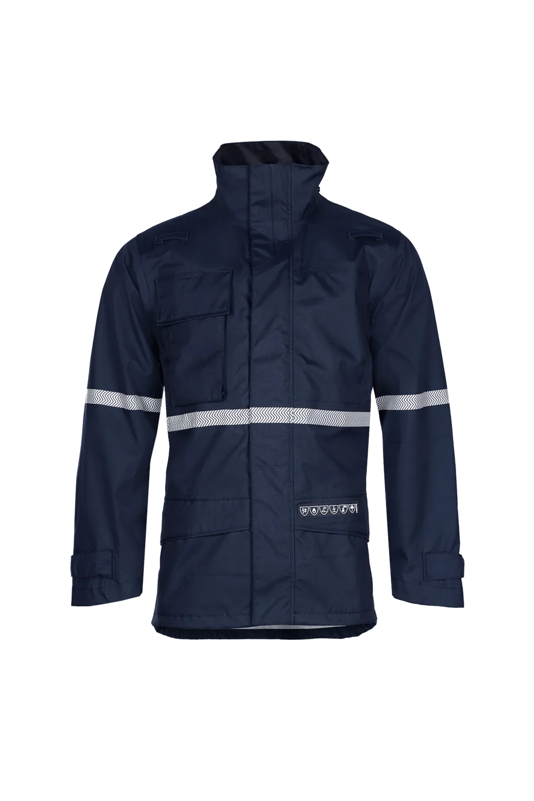 Sioen Grindal Regenjas, ARC bescherming Marineblauw