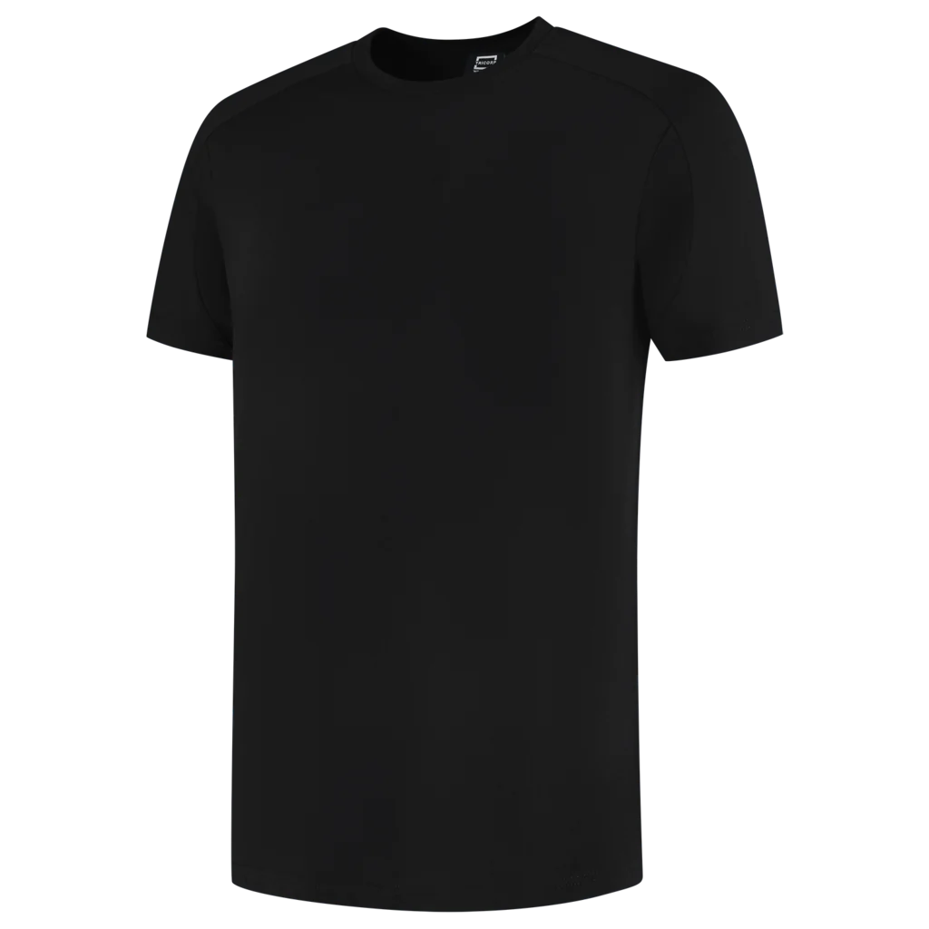 Tricorp 106101 T-shirt Redefined Industrieel Wasbaar Zwart
