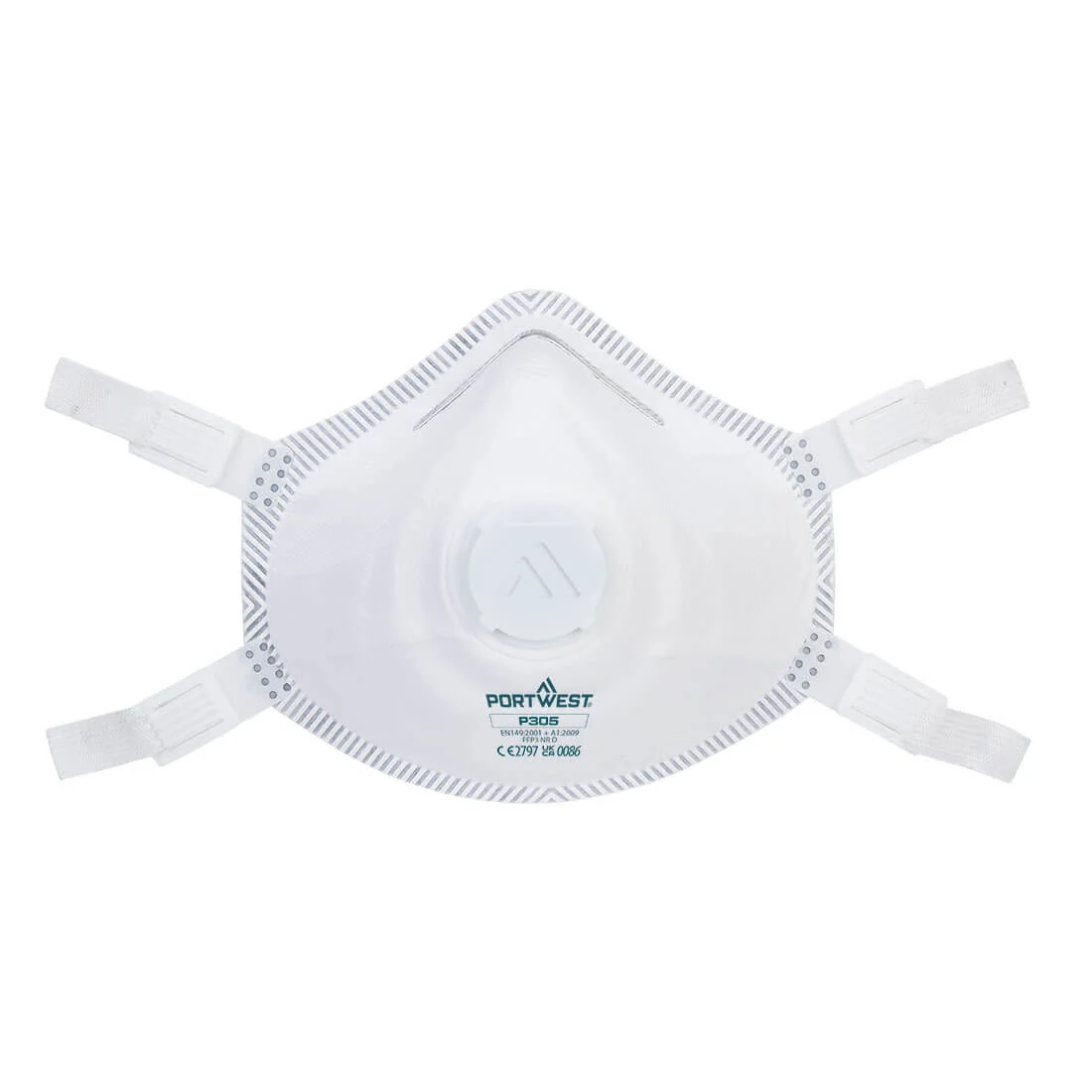 PORTWEST P305 FFP3 Premium masker Wit