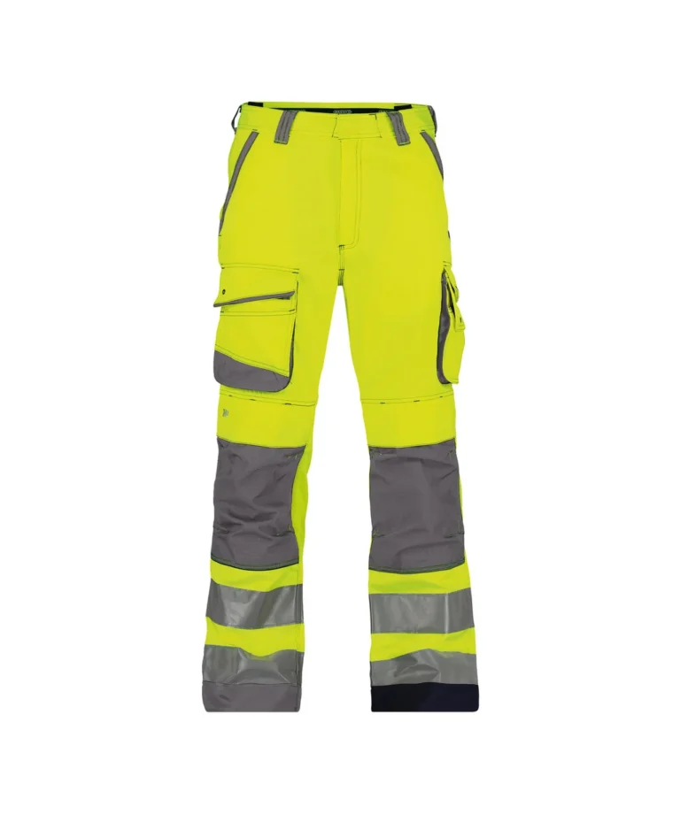 DASSY 200807 Fluogeel/Cementgrijs aanzicht 1