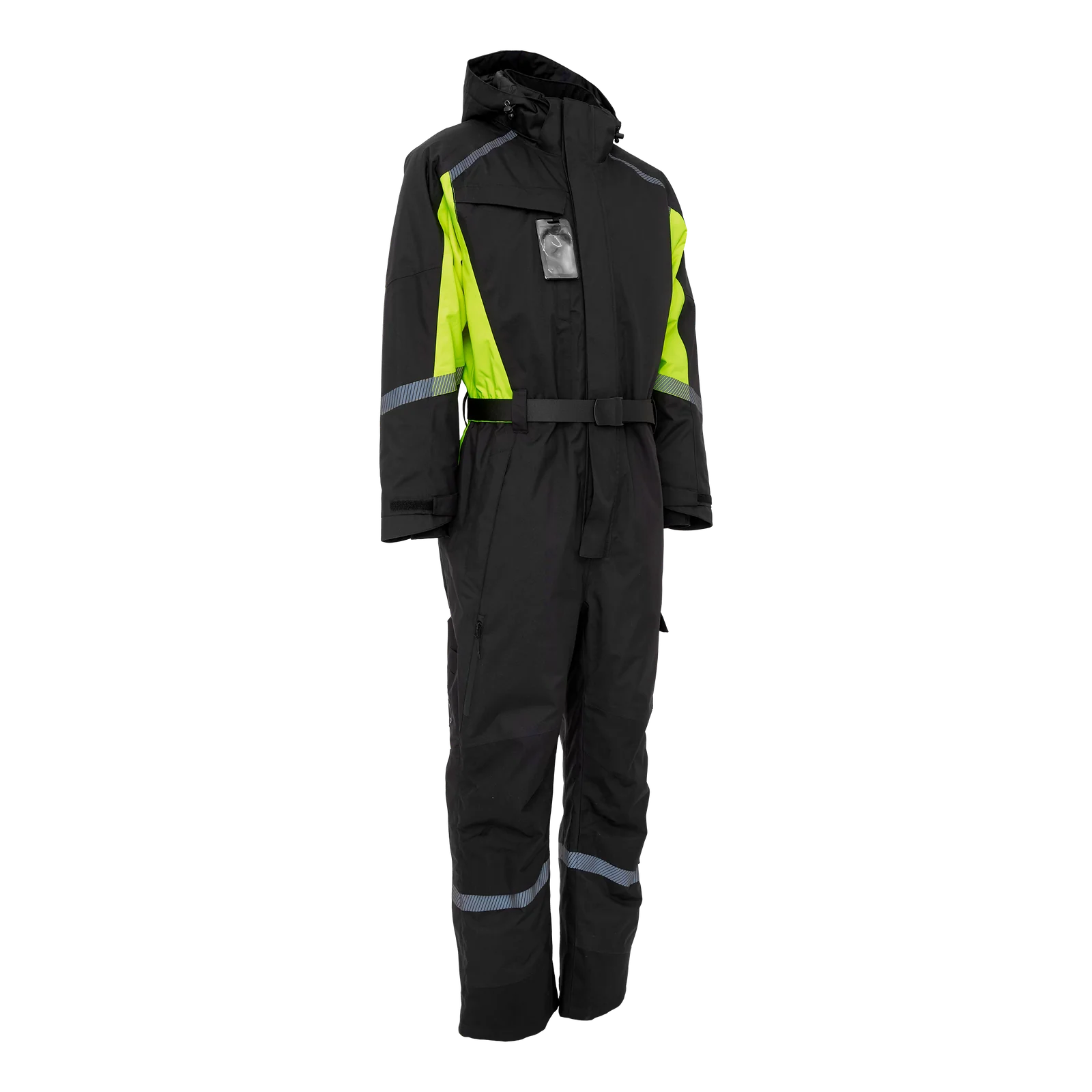 ELKA Rainwear 088004 Working Xtreme winter overall Zwart/Fluorgeel