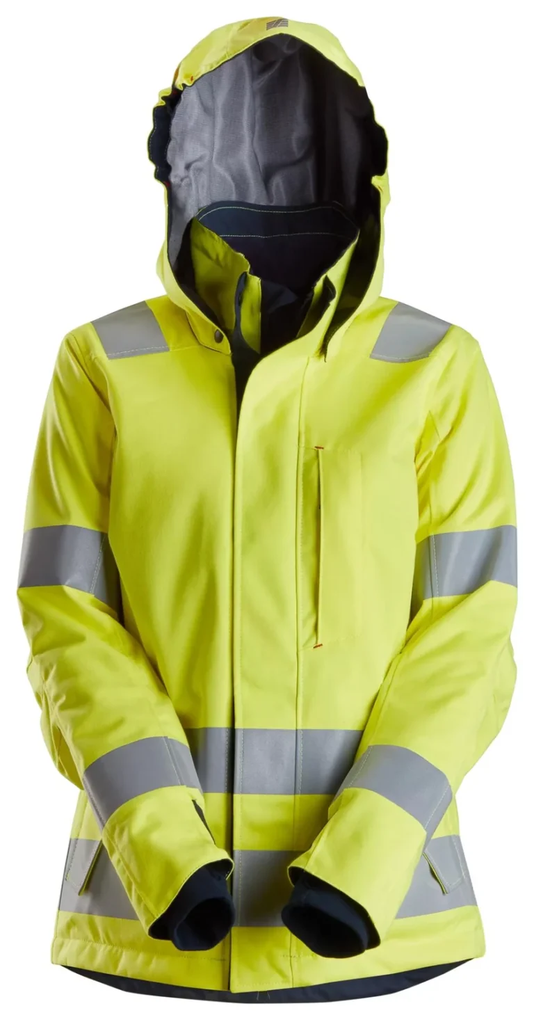 Snickers Workwear 1167 Geel/Marineblauw aanzicht 1