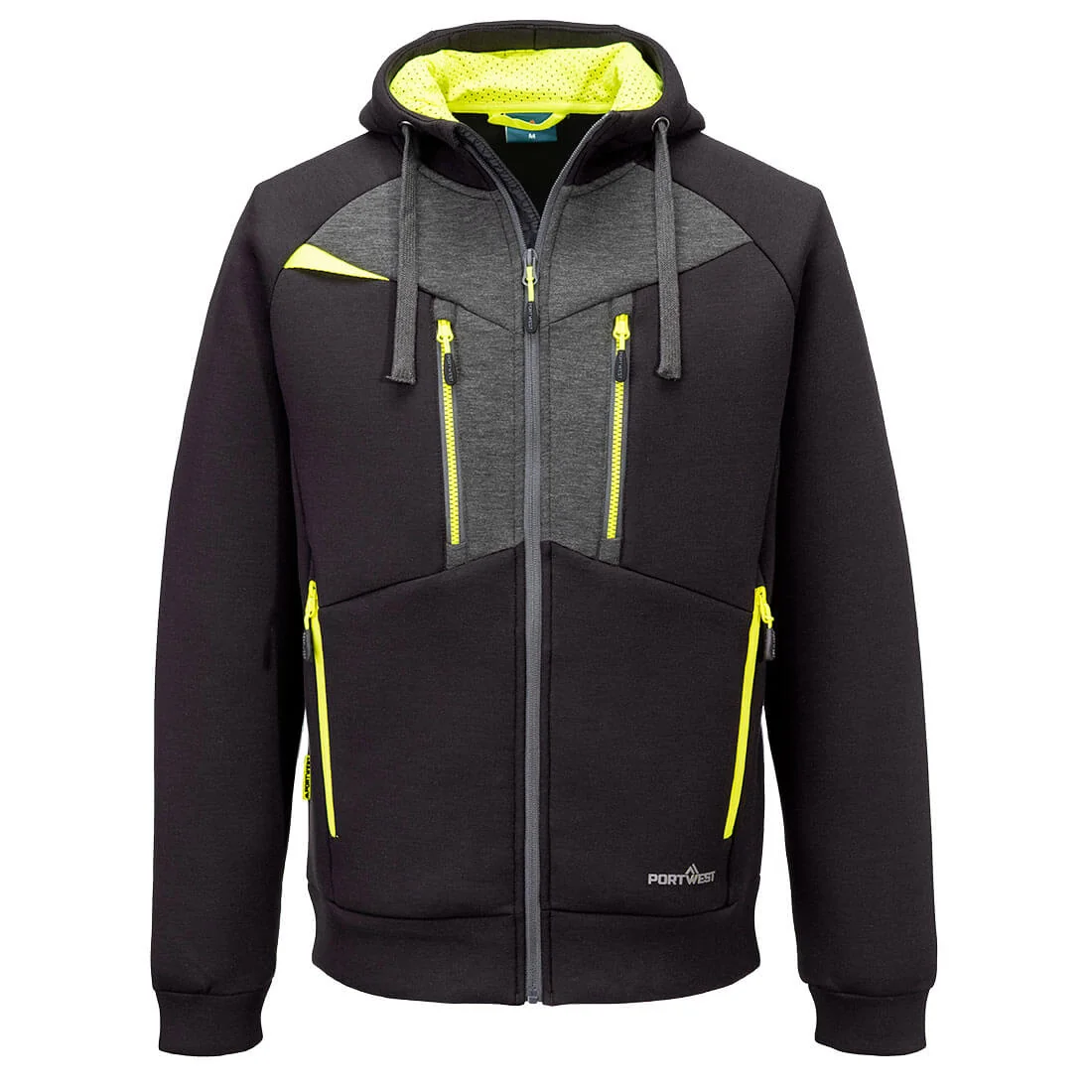 PORTWEST DX472 DX4 Hoodie met rits Zwart