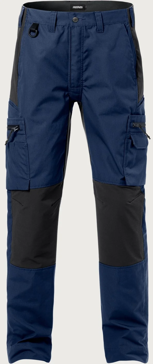 Fristads Servicebroek stretch 2700 PLW Marineblauw/zwart