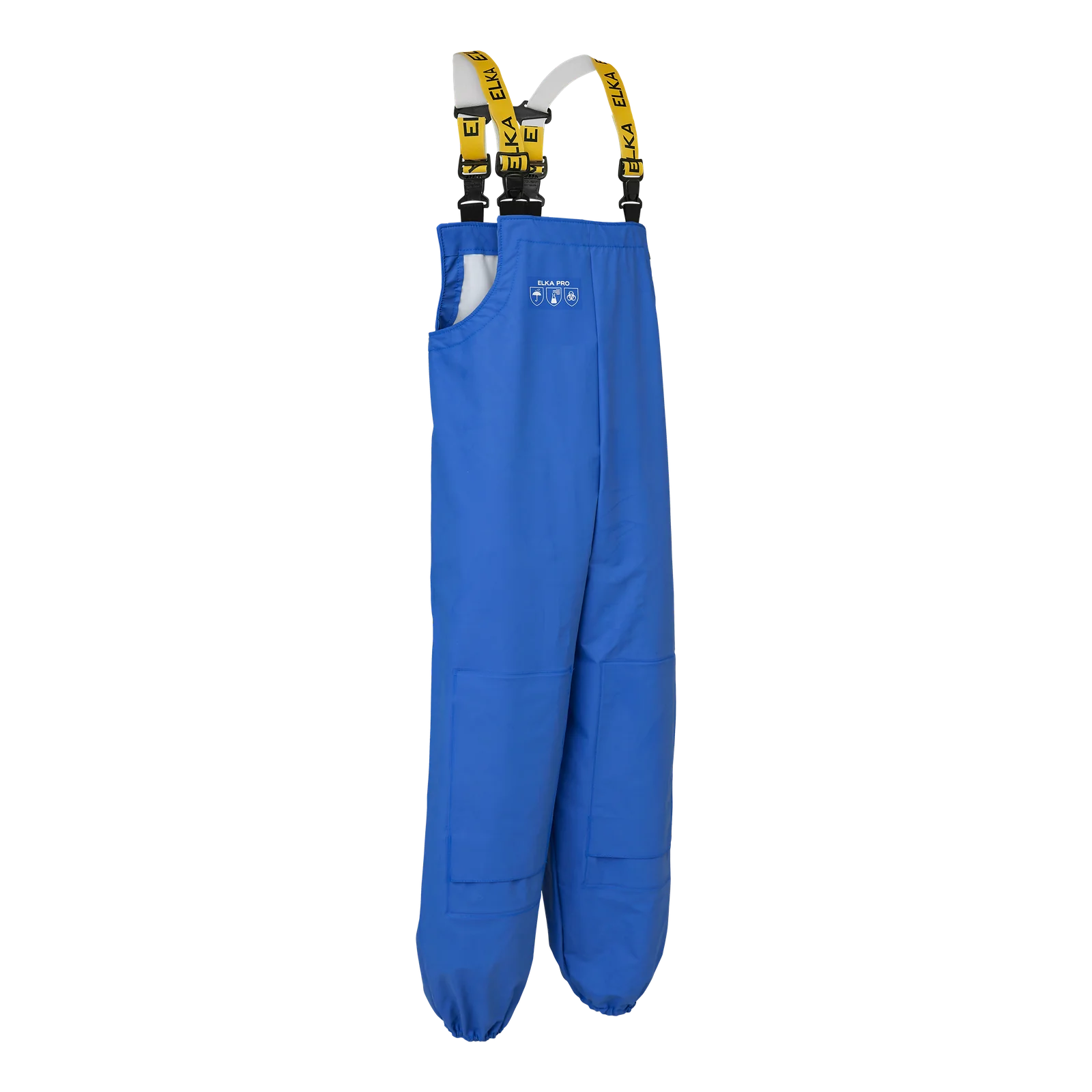 ELKA Rainwear 079908 PRO bretelbroek Kobaltblauw