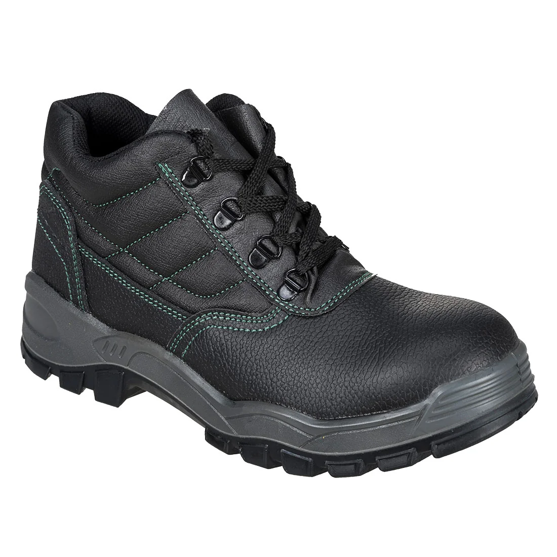PORTWEST FW21 Steel Splitleren schoen S1 SR Zwart