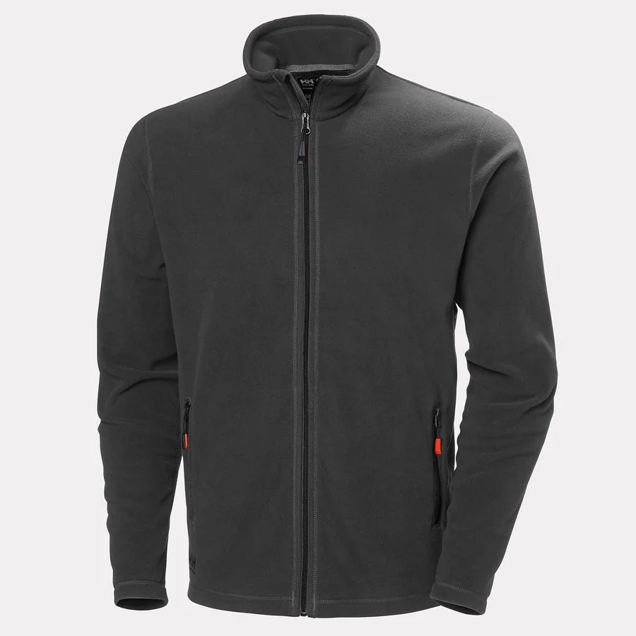 Helly Hansen Oxford Light fleecejack 72097 Donkergrijs