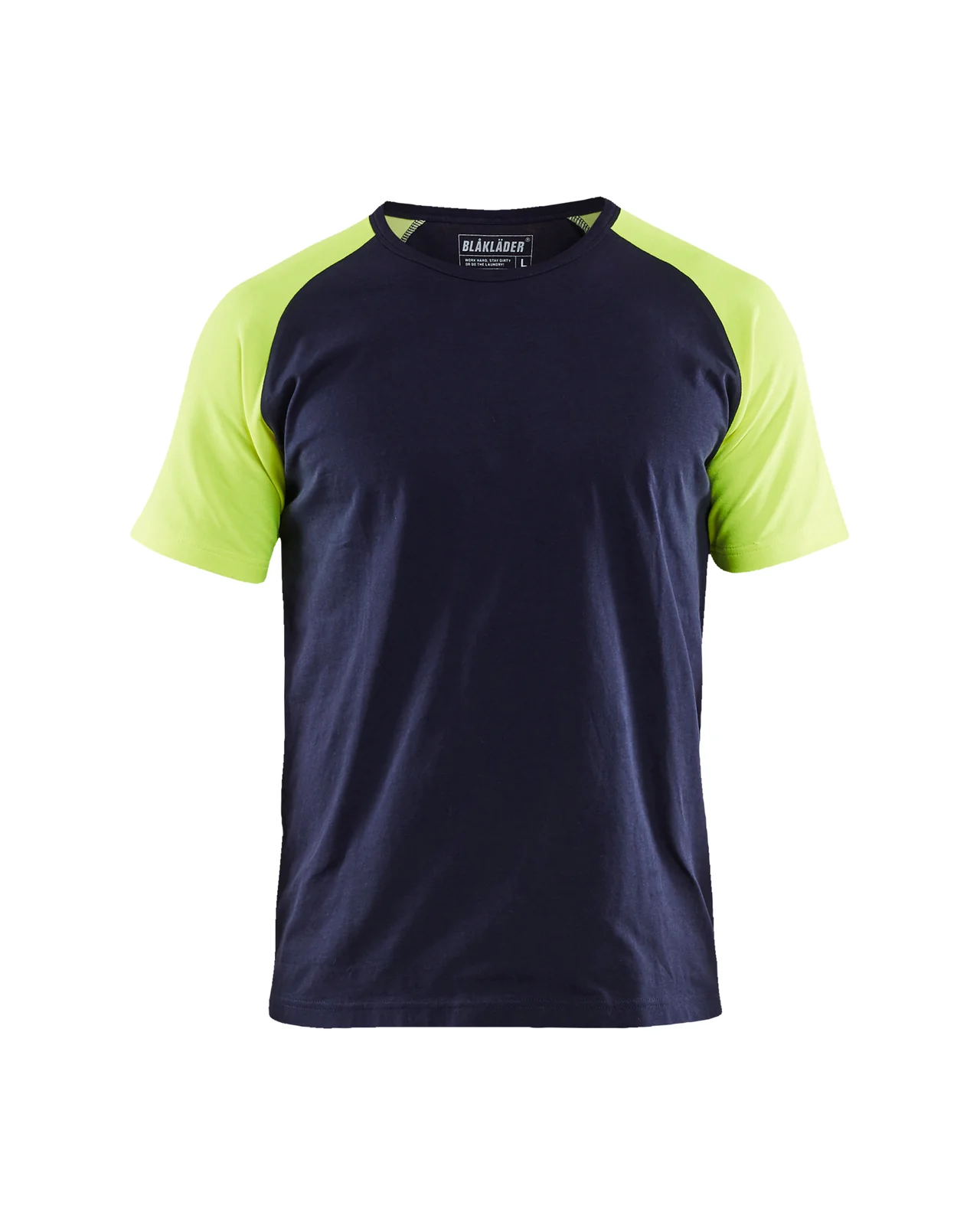 Blåkläder 35151030 T-shirt Visible Marine / High Vis Geel