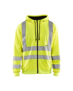 33461974 Hooded Sweatshirt met rits High Vis aanzicht 1