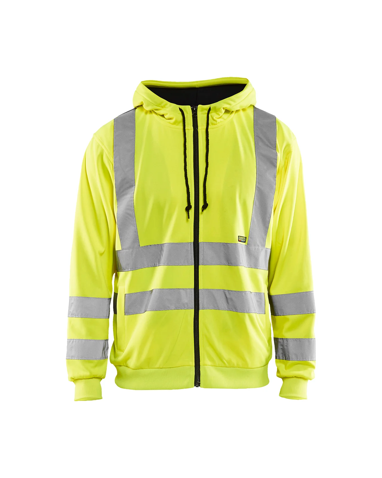 Blåkläder 33461974 Hooded Sweatshirt met rits High Vis High Vis Geel