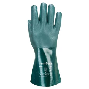 A835 Dubbel Gedompelde PVC-handschoen 35cm aanzicht 2