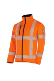Anloo ECO high-vis softshell jas, stretch aanzicht 2