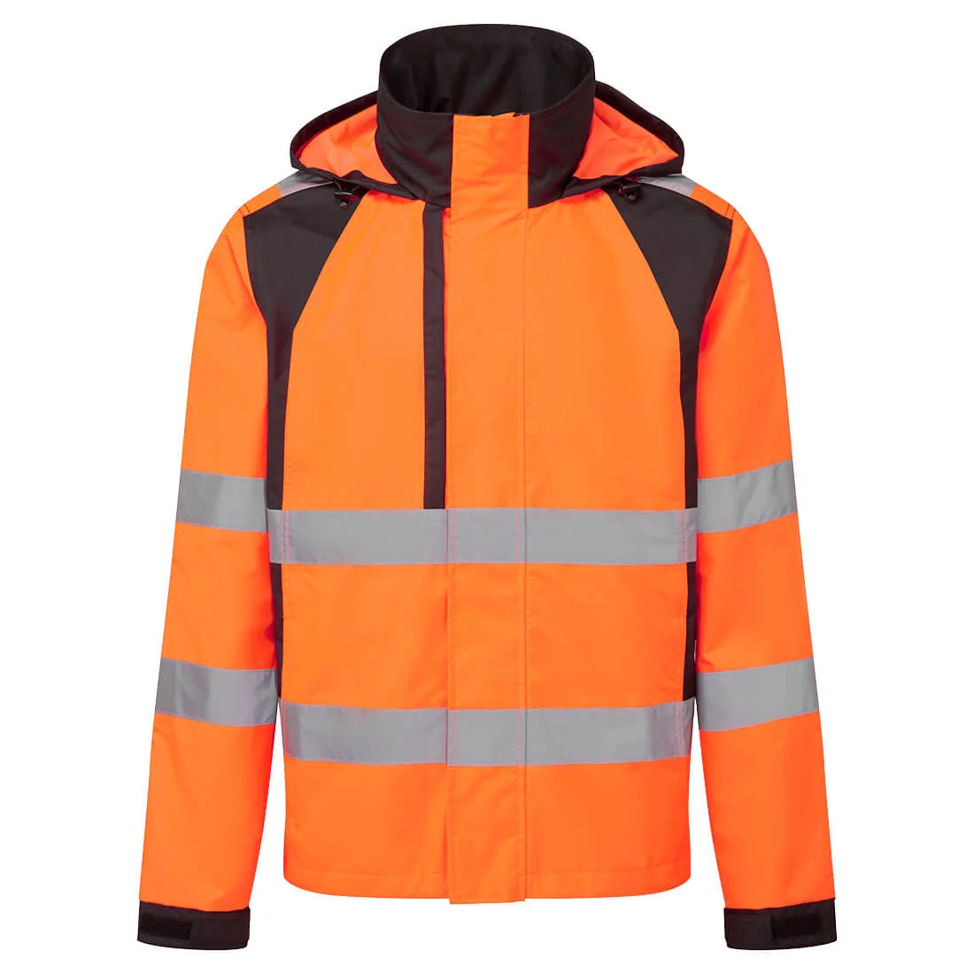 PORTWEST CD860 WX2 Eco Hi-Vis Regenjack Oranje/zwart
