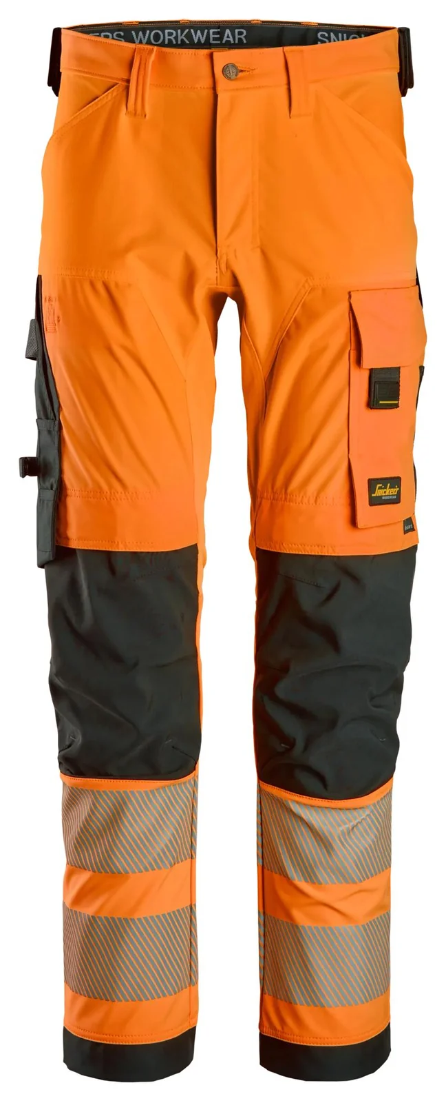 Snickers Workwear 6336 Oranje/Zwart aanzicht 1