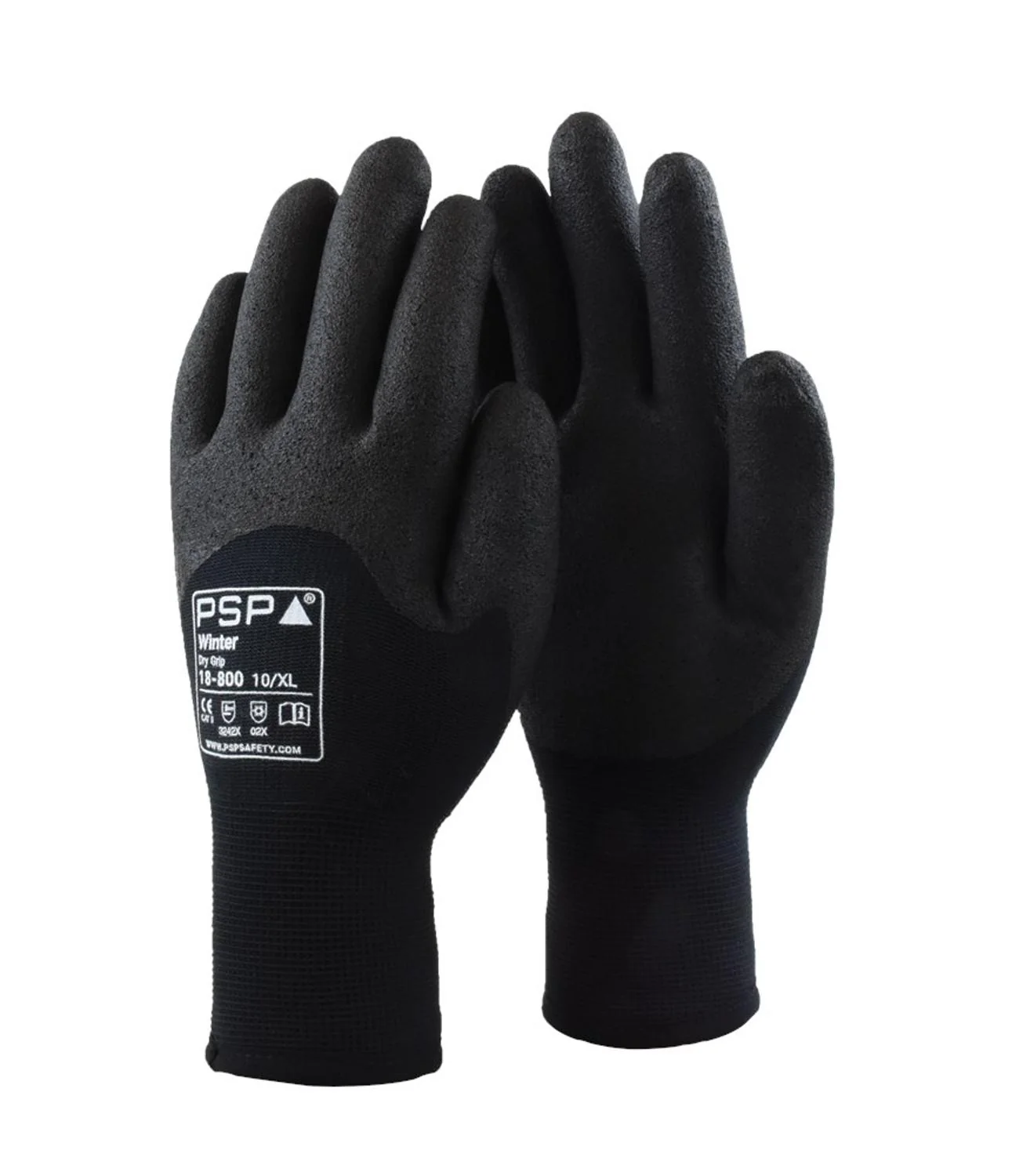 18-800 Dry Grip Winter Zwart Zwart