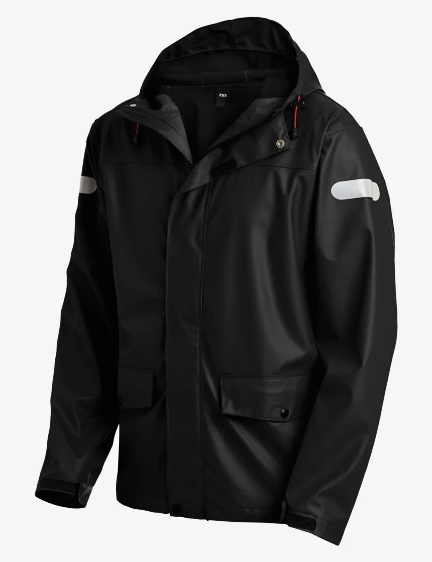 FHB RAINER 77938 regenjas Zwart