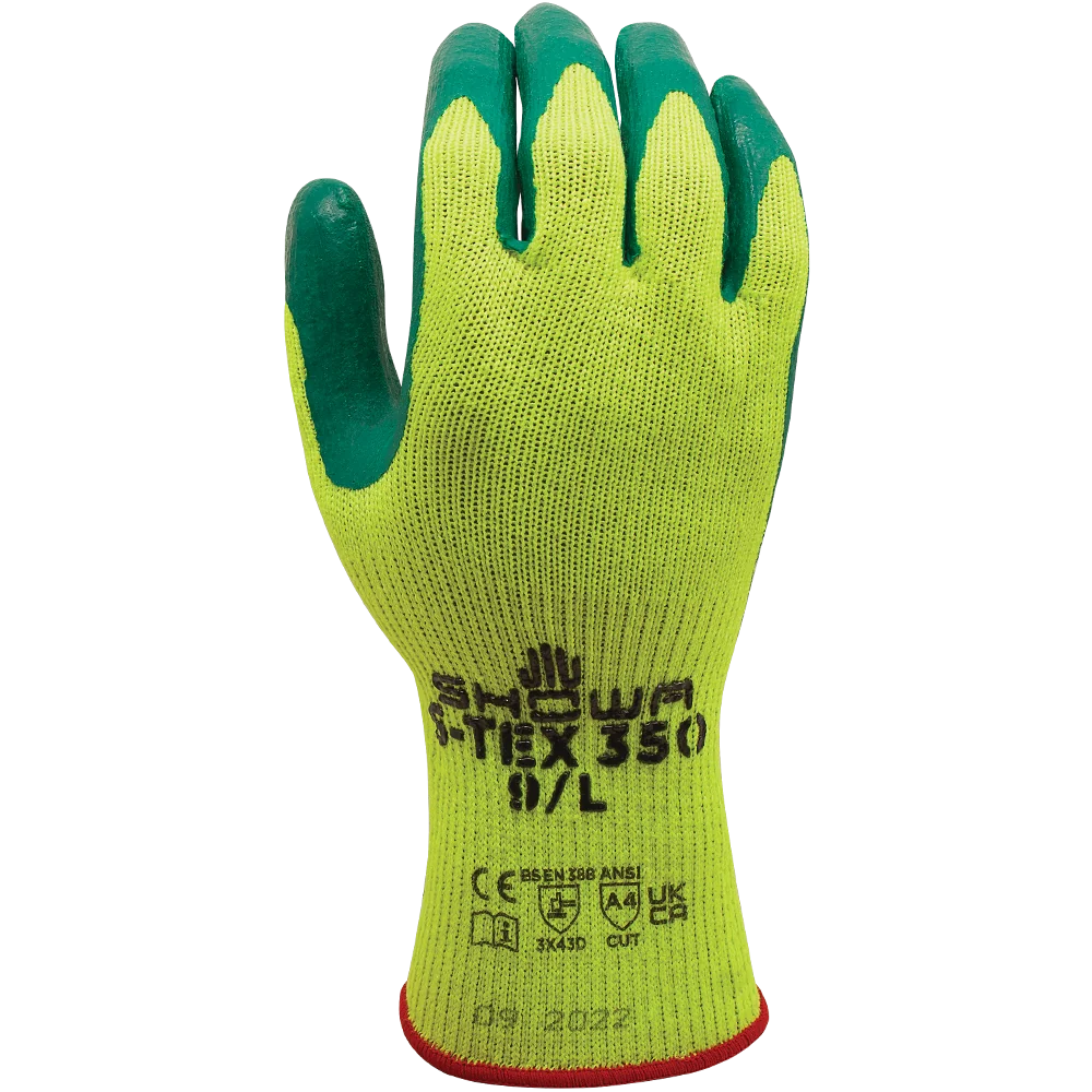 SHOWA S-TEX 350 Geel/Groen