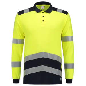 203003 Poloshirt Multinorm Bicolor aanzicht 2