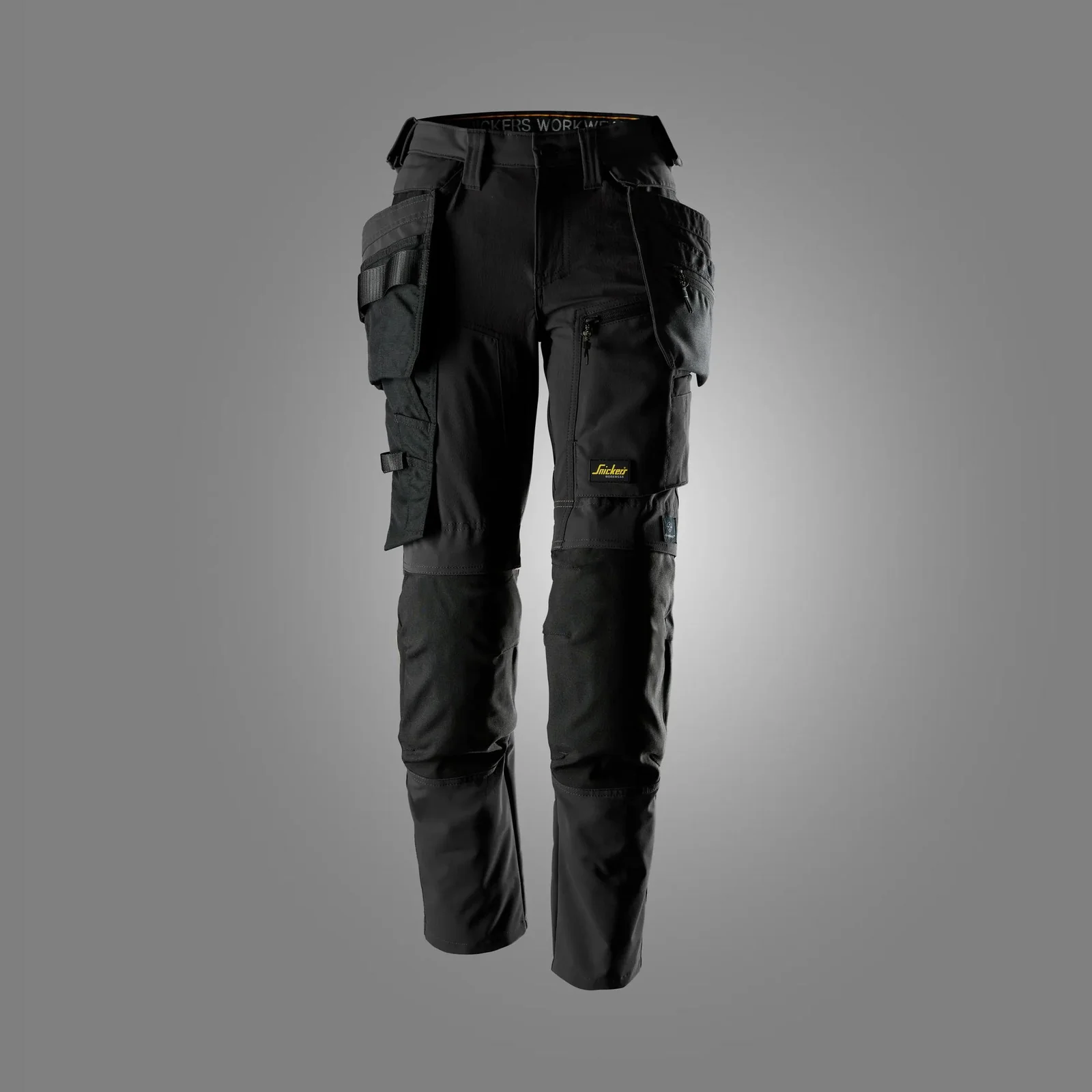Snickers Workwear 6217 Zwart/Zwart aanzicht 1
