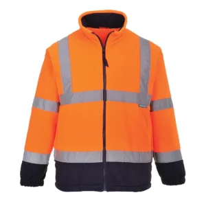 F301 Hi-Vis Twee Kleuren Fleece aanzicht 1