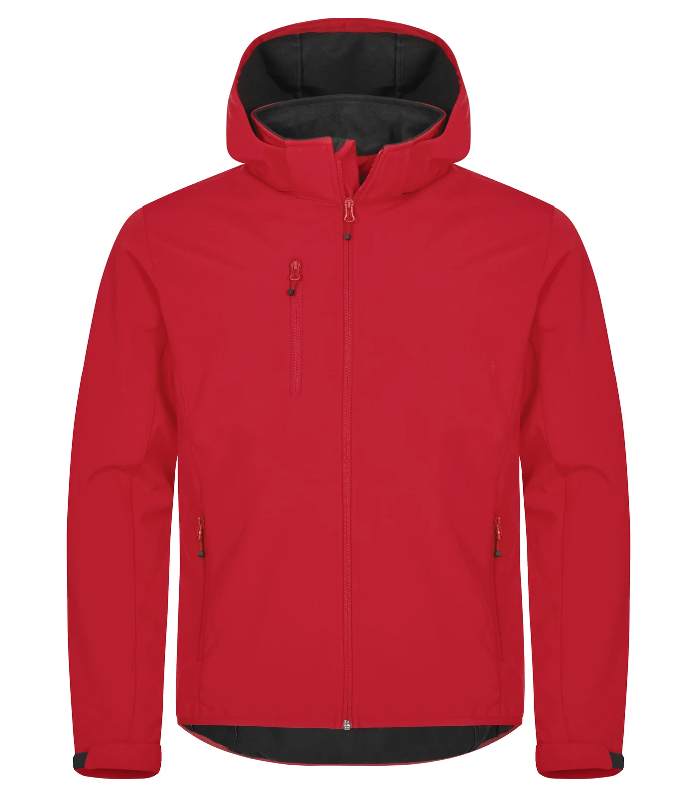 Clique Classic Hoody Softshell Jack Rood