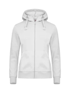 Basic Hoody Full Zip Dames aanzicht 1