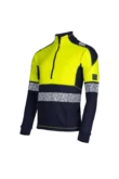 Neko ECO sweatshirt, halve rits, ARC bescherming aanzicht 2