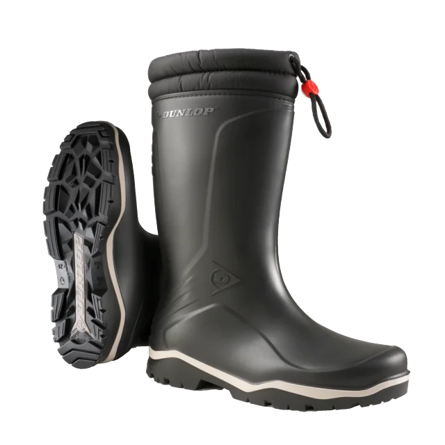 Dunlop Blizzard gevoerde winterlaars Zwart