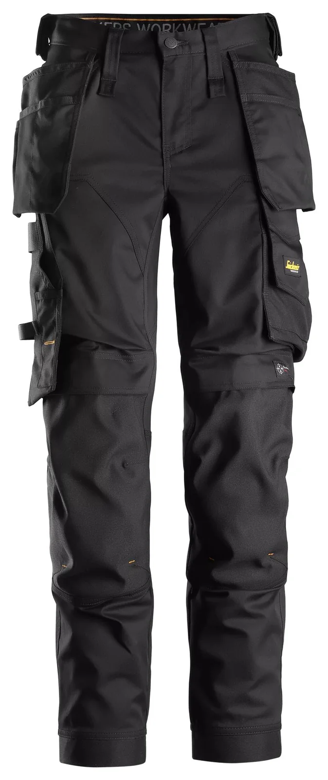 Snickers Workwear 6247 Zwart/Zwart aanzicht 1