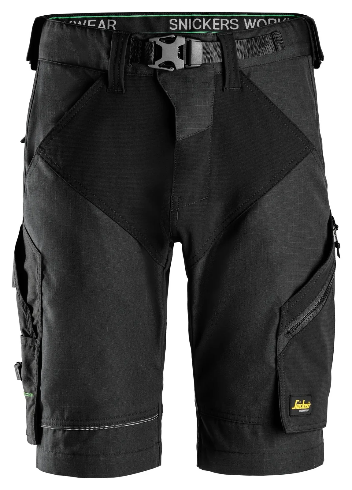 Snickers Workwear 6914 Zwart/Zwart aanzicht 1