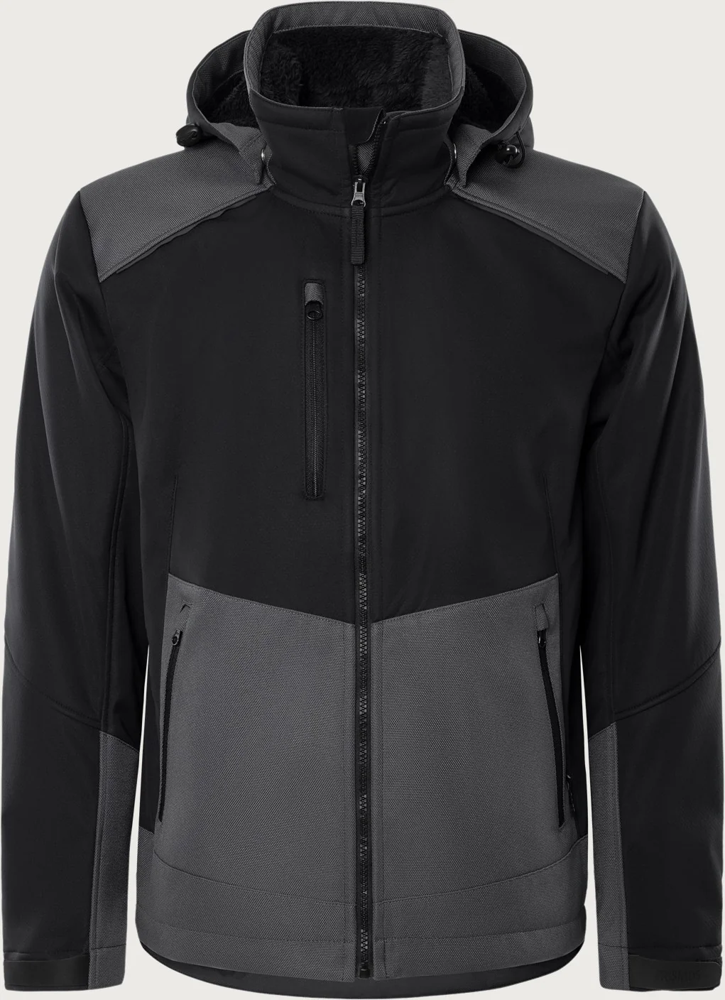 Fristads Stretch softshell winterjack 4060 CFJ Zwart/grijs