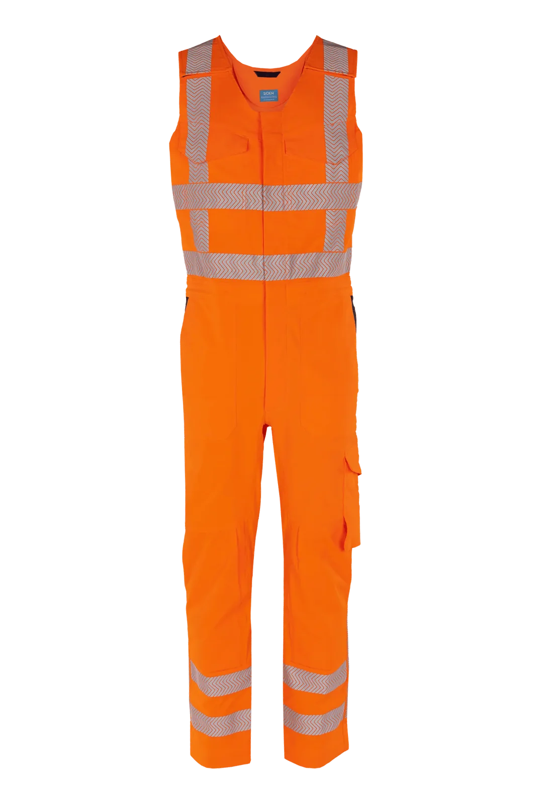 Sioen Amby ECO bodybroek, stretch zones, high-vis Fluo-oranje