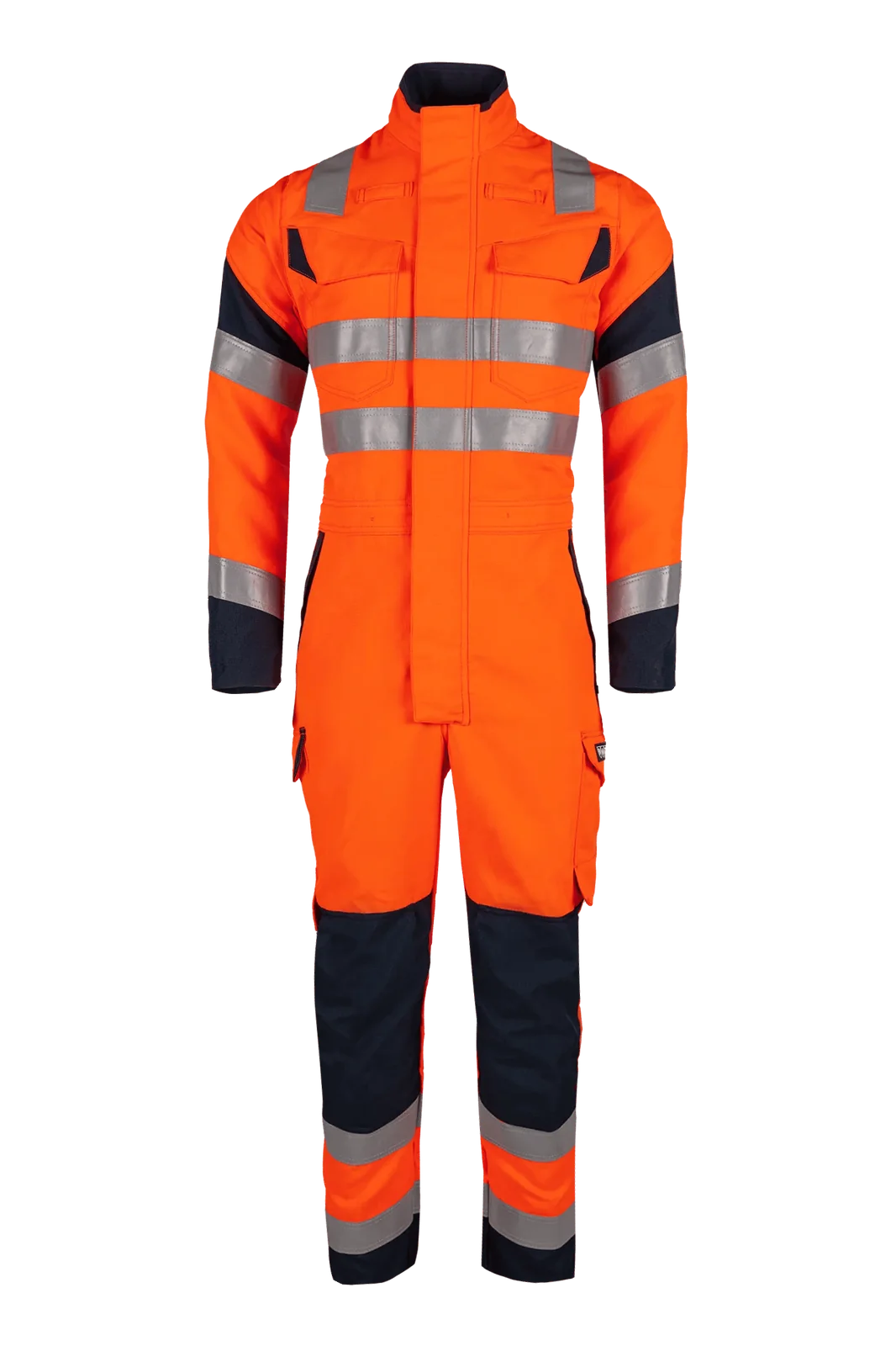 Sioen Fusor Overall, ARC bescherming, high-vis Fluo-oranje/Marineblauw