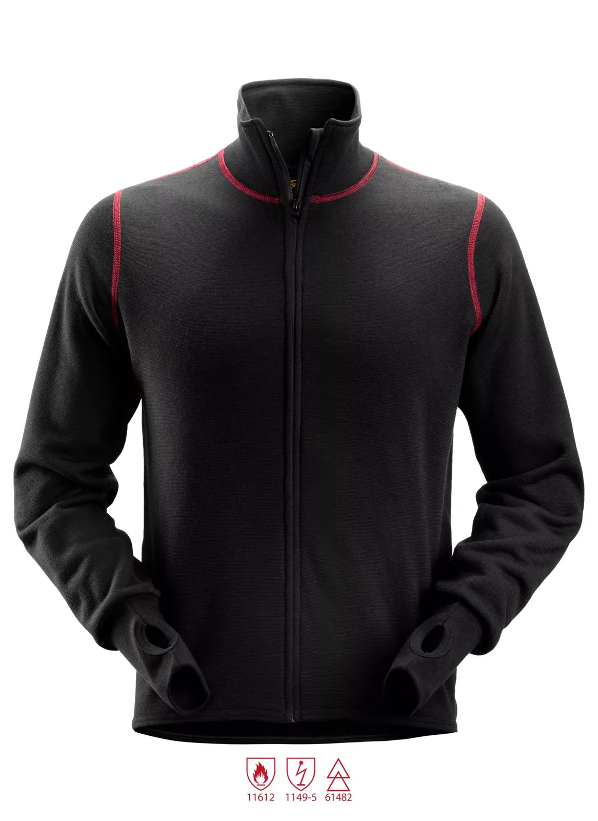 Snickers Workwear 1563 Zwart aanzicht 1