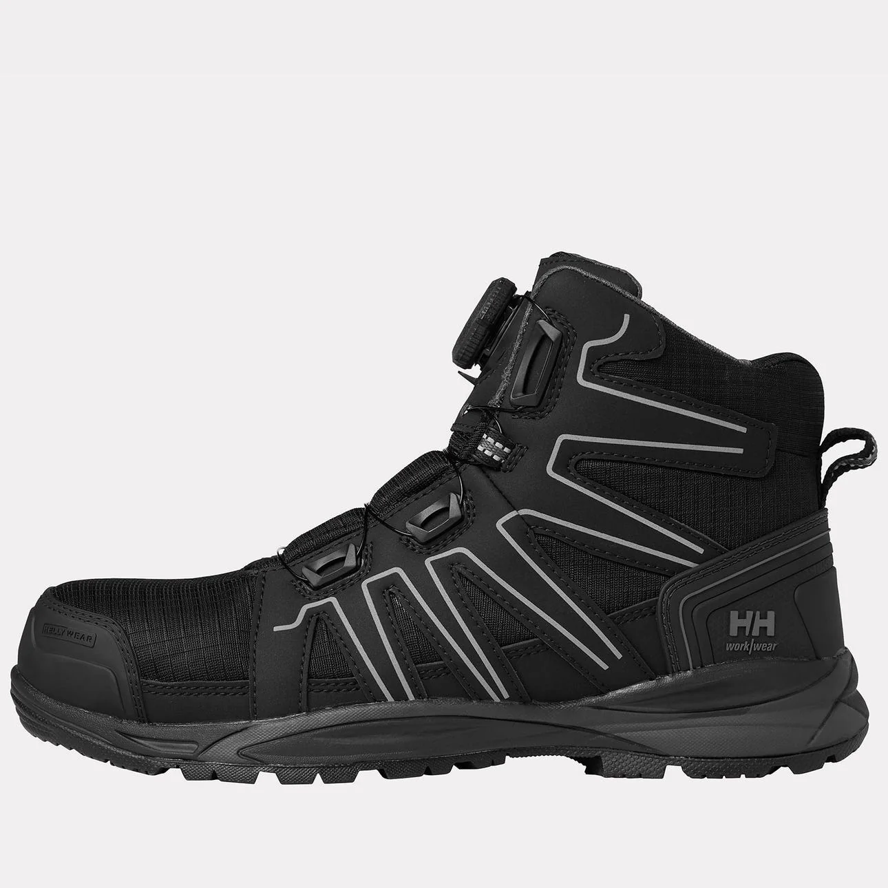 Helly Hansen Manchester Mid BOA veiligheidsschoenen 78424 Zwart/Grijs