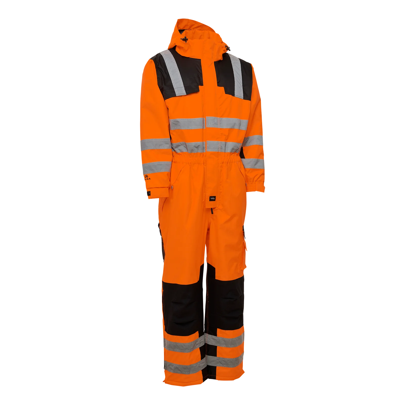 ELKA Rainwear 088000R Visible Xtreme winter overall Fluororanje/Zwart