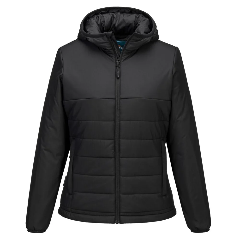 PORTWEST S613 Professional geïsoleerd damesjack met capuchon Zwart
